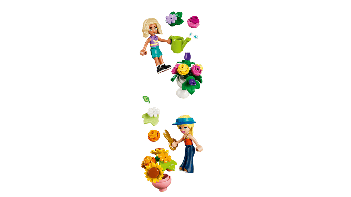 LEGO Friends Creative Flower Shop 377 Pieces 10 × 20 × 14 cm Multicolour