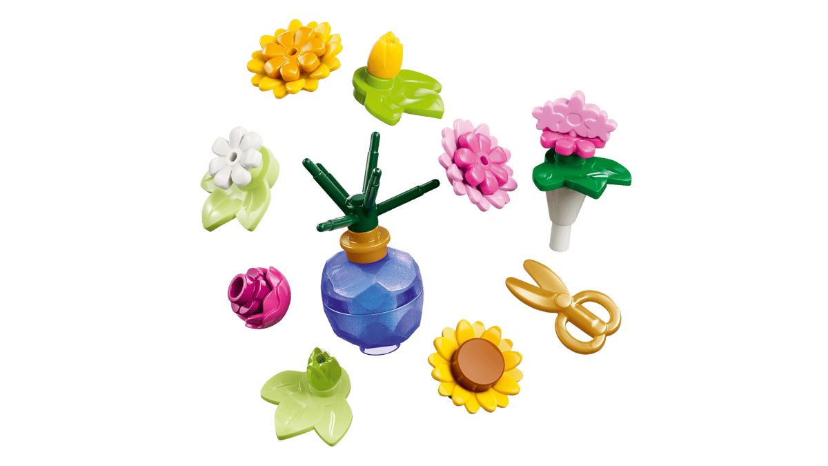 LEGO Friends Creative Flower Shop 377 Pieces 10 × 20 × 14 cm Multicolour