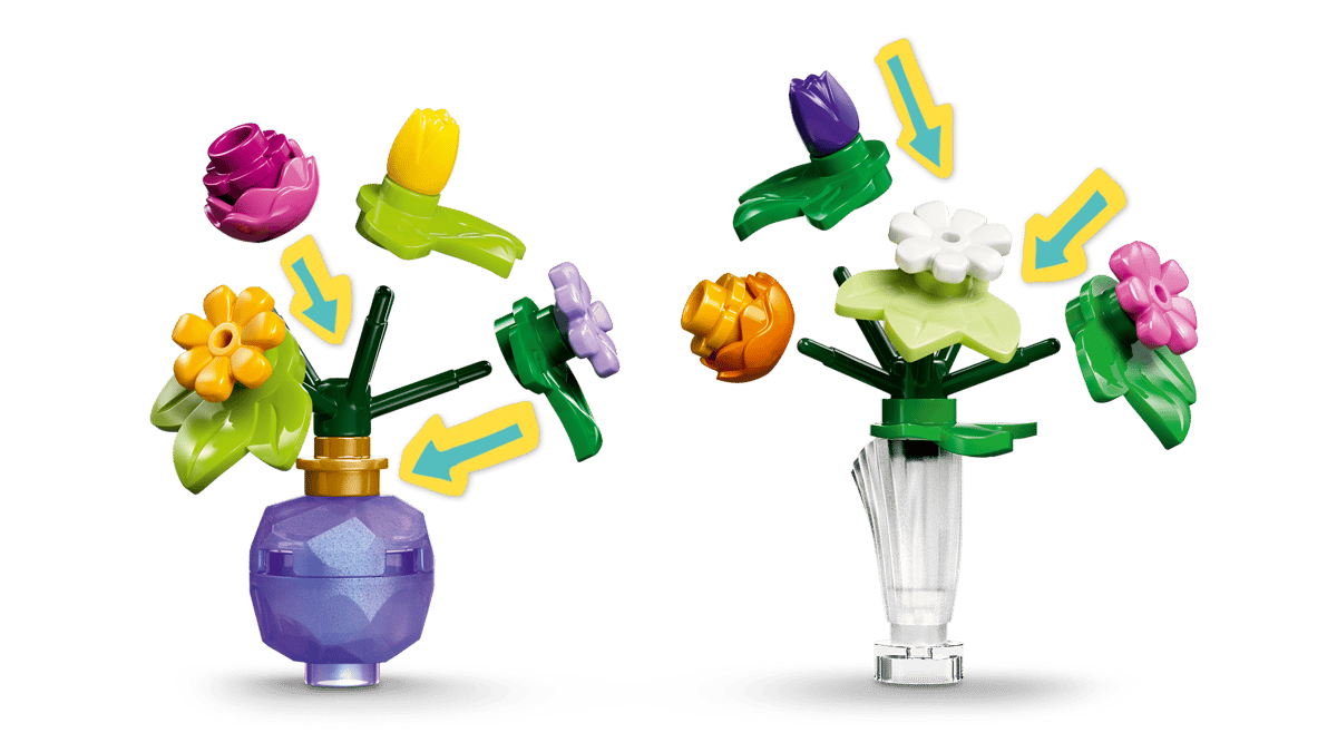 LEGO Friends Creative Flower Shop 377 Pieces 10 × 20 × 14 cm Multicolour
