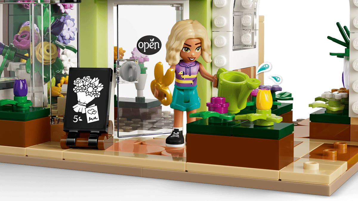 LEGO Friends Creative Flower Shop 377 Pieces 10 × 20 × 14 cm Multicolour