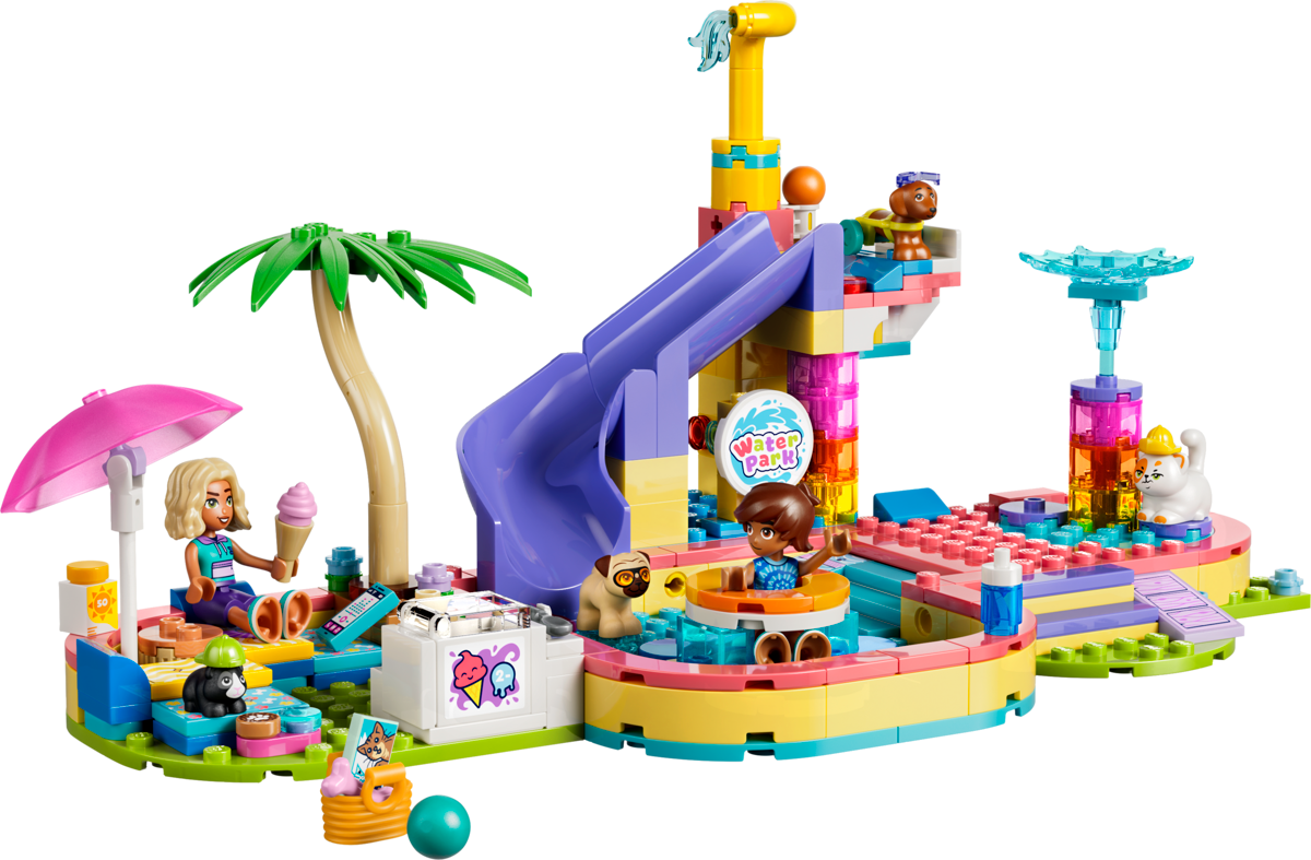 LEGO Friends Fun Water Park Day 278 Pieces 13 × 27 × 16 cm Multicolour
