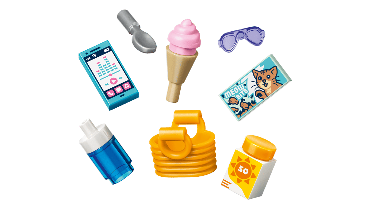 LEGO Friends Fun Water Park Day 278 Pieces 13 × 27 × 16 cm Multicolour