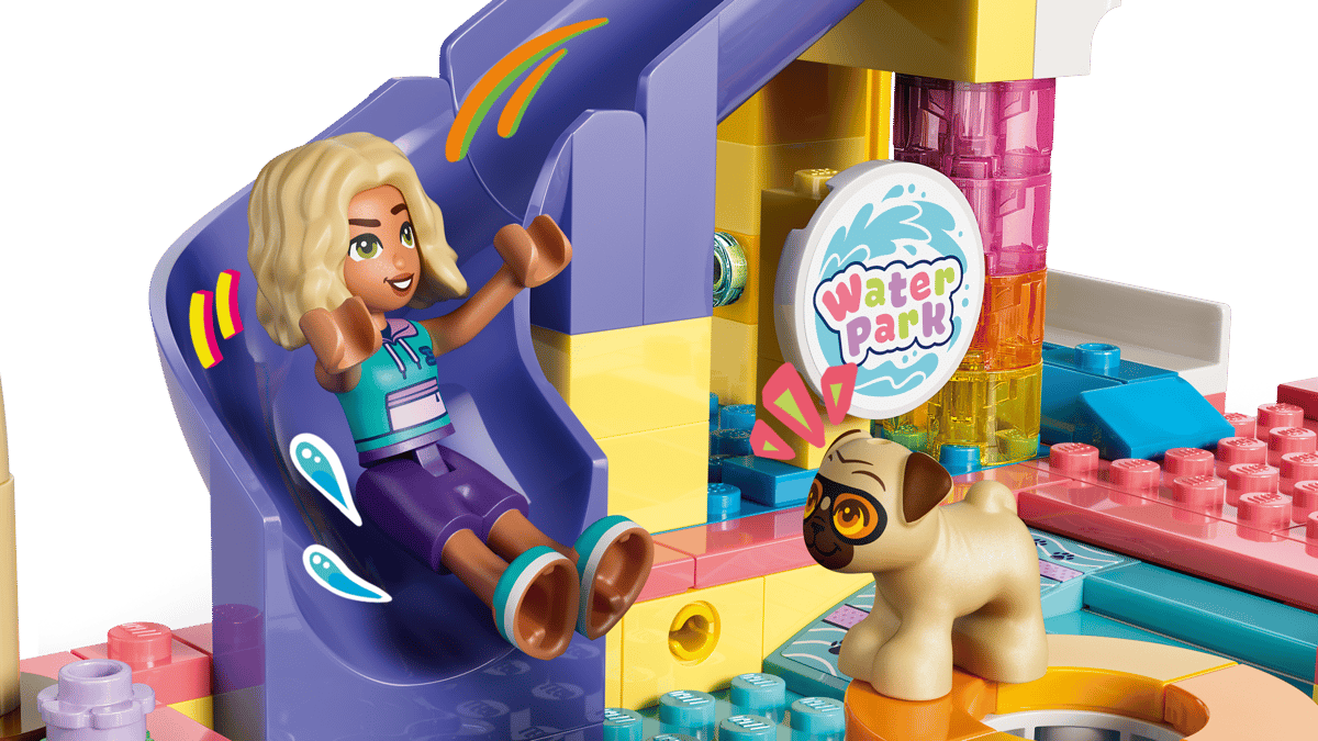 LEGO Friends Fun Water Park Day 278 Pieces 13 × 27 × 16 cm Multicolour