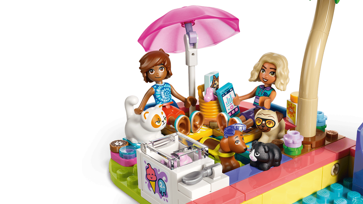 LEGO Friends Fun Water Park Day 278 Pieces 13 × 27 × 16 cm Multicolour