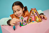 LEGO Friends Nature Glamping Cabin 295 Pieces 13 × 14 × 8 cm Multicolour
