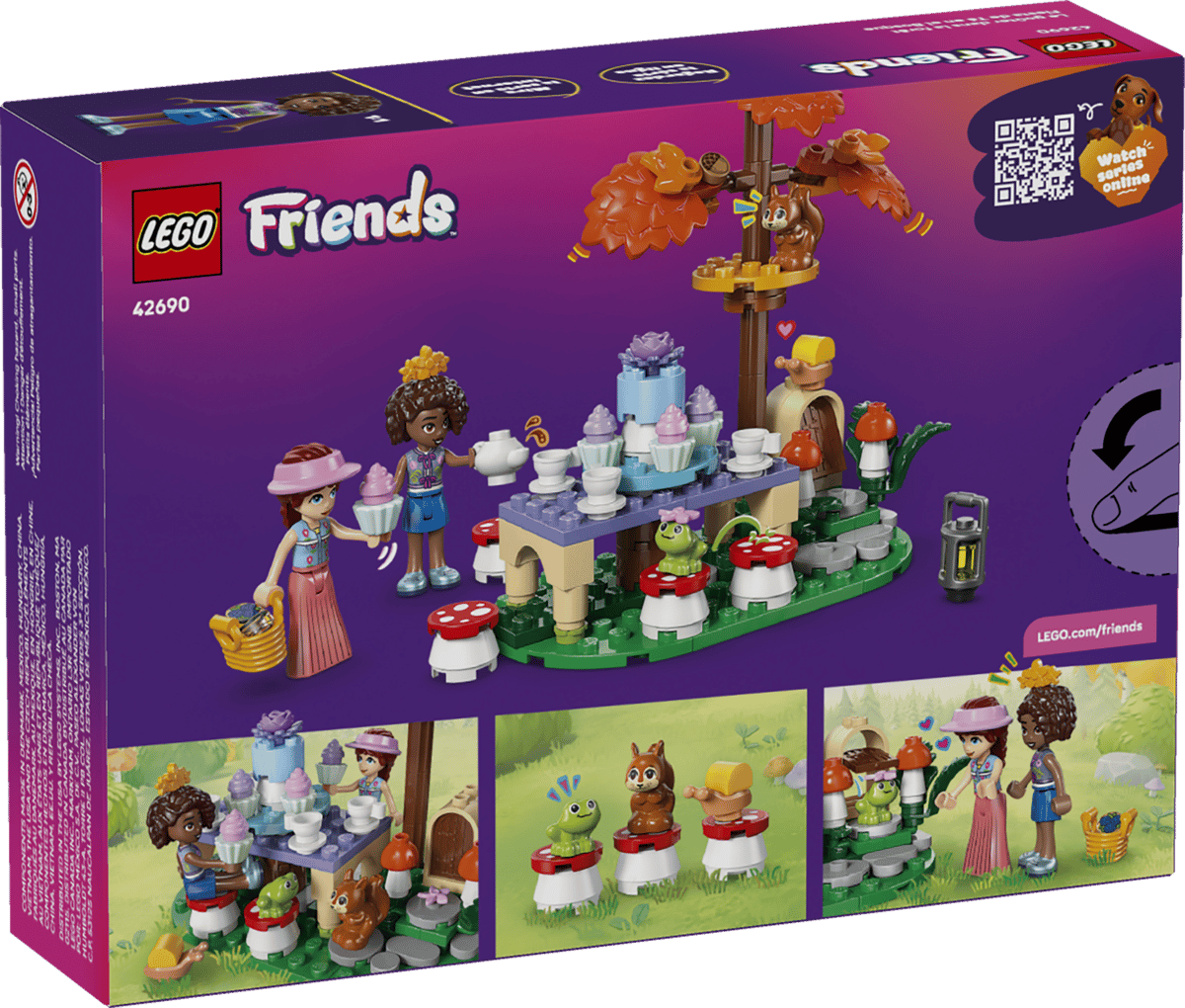 LEGO Friends Forest Tea Party 116 Pieces 12 × 12 × 6 cm Multicolour