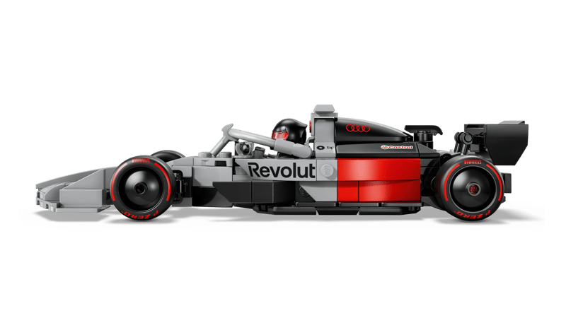 LEGO Speed Champions Audi Revolut F1 Team R26 Race Car 216 Pieces Multicolour
