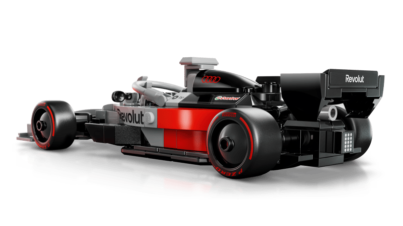 LEGO Speed Champions Audi Revolut F1 Team R26 Race Car 216 Pieces Multicolour