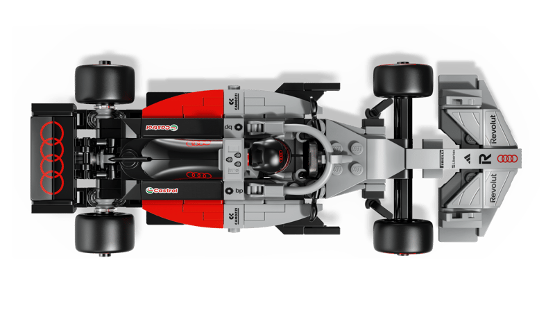 LEGO Speed Champions Audi Revolut F1 Team R26 Race Car 216 Pieces Multicolour