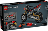 LEGO Technic Ducati Desmo450 MX Factory Motorcycle 457 Pieces 19 × 31 × 11 cm Red