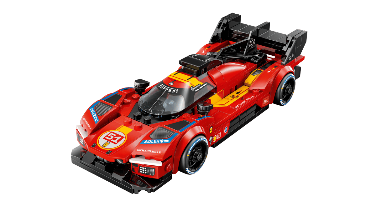 LEGO Speed Champions Ferrari 499P 329 Pieces 4 × 18 × 7 cm Red