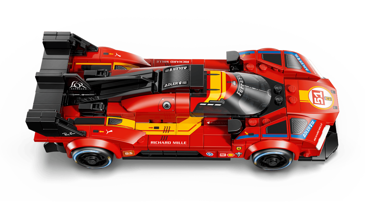 LEGO Speed Champions Ferrari 499P 329 Pieces 4 × 18 × 7 cm Red