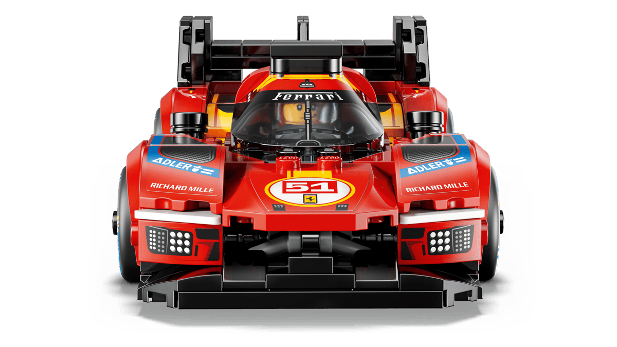 LEGO Speed Champions Ferrari 499P 329 Pieces 4 × 18 × 7 cm Red