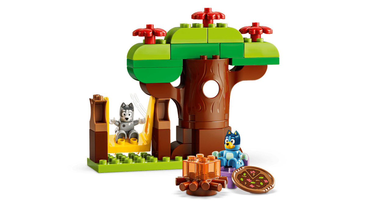 LEGO DUPLO Bluey Pizza Girls with Muffin and Bluey 44 Pieces Multicolour