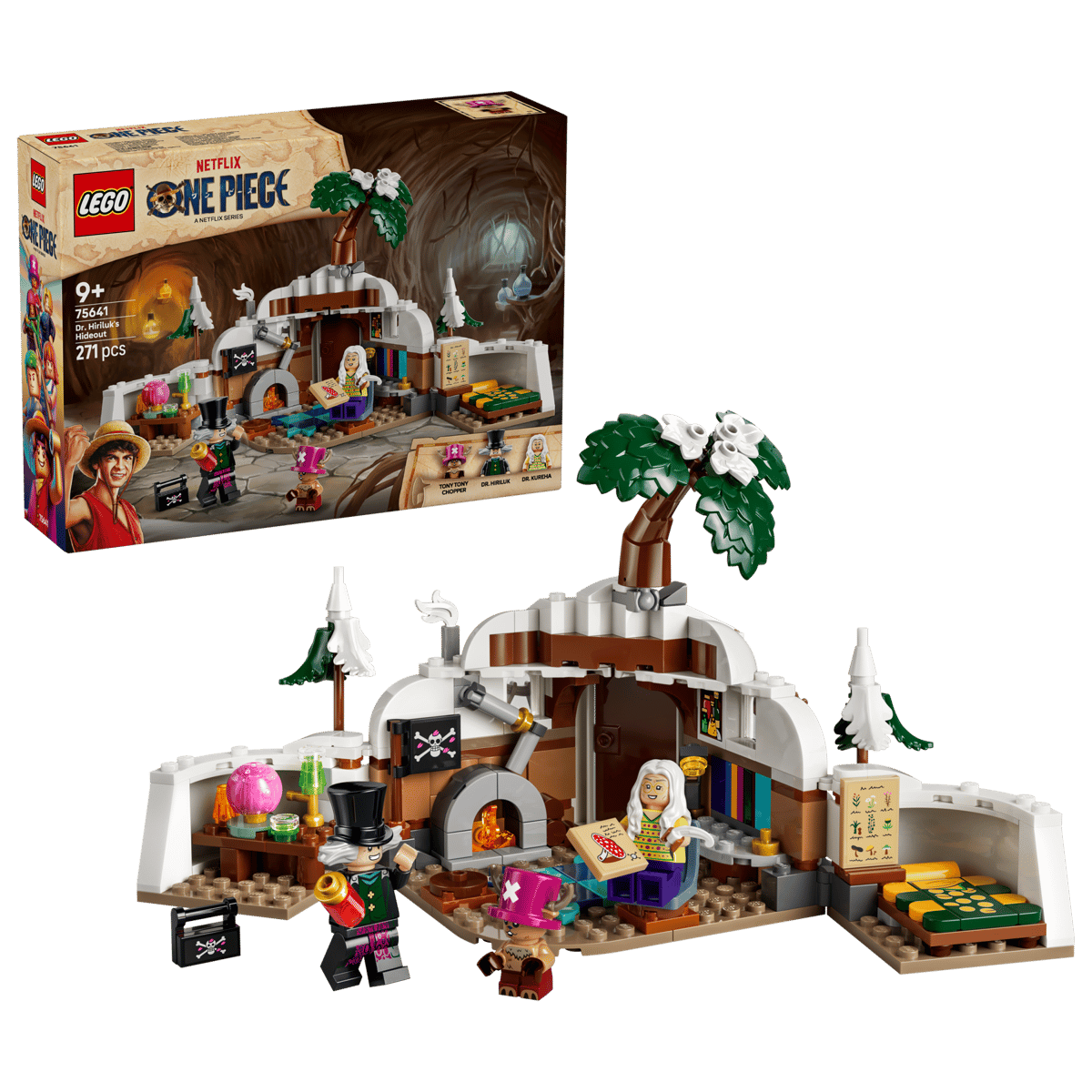 LEGO ONE PIECE Dr. Hiriluk’s Hideout 271 Pieces Multicolour