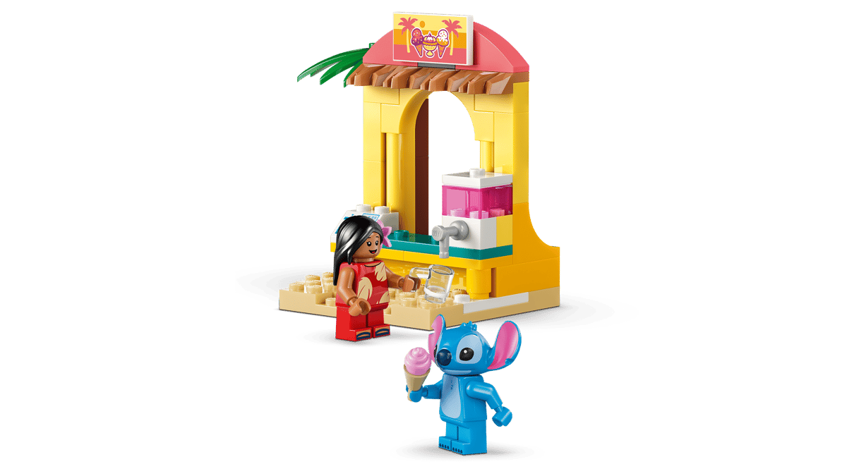 LEGO Disney Beach Fun with Lilo & Stitch 113 Pieces 9 × 23 × 9 cm Multicolour