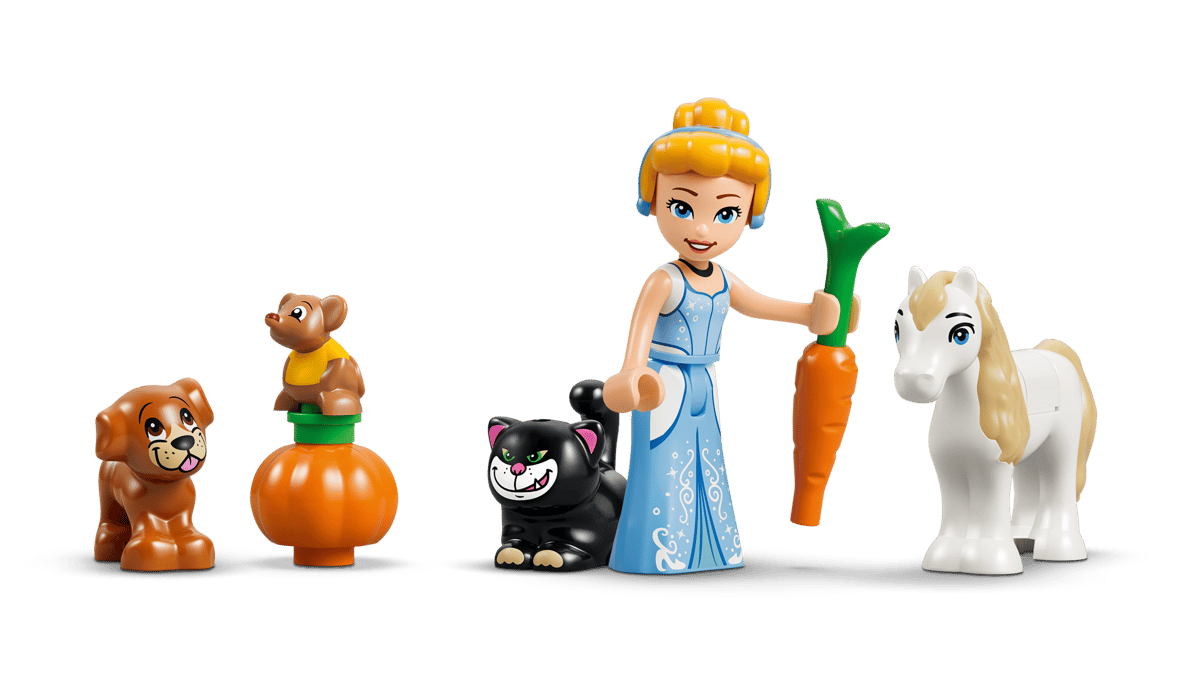 LEGO Disney Cinderella Animal Friends Castle 149 Pieces 18 × 22 × 9 cm Multicolour