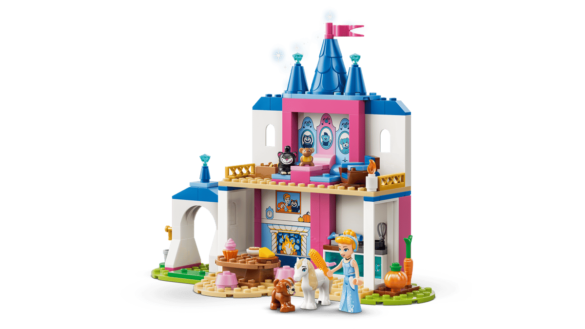 LEGO Disney Cinderella Animal Friends Castle 149 Pieces 18 × 22 × 9 cm Multicolour