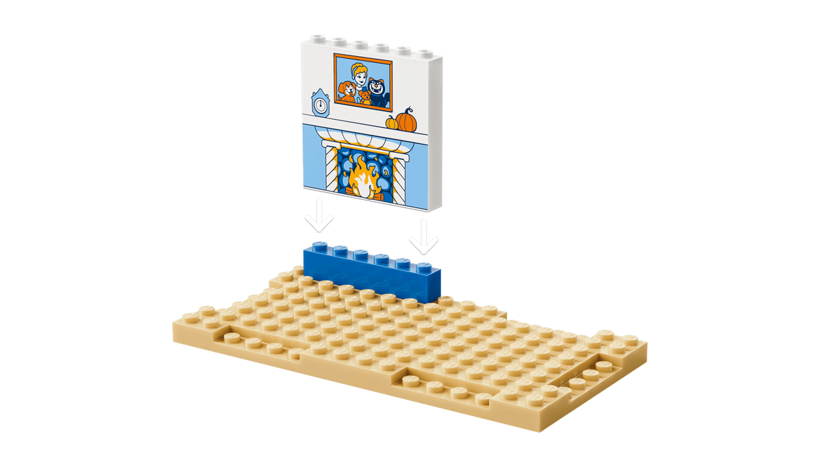 LEGO Disney Cinderella Animal Friends Castle 149 Pieces 18 × 22 × 9 cm Multicolour