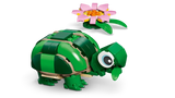 LEGO Creator 3in1 Turtle with a Water Lily Flower 124 Pieces 4 × 10 × 6 cm Multicolour