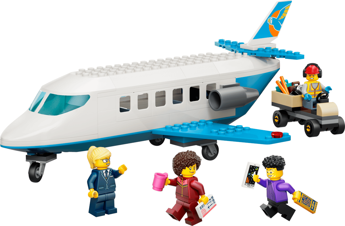 LEGO City Passenger Jet 118 Pieces 10 × 27 × 20 cm Multicolour