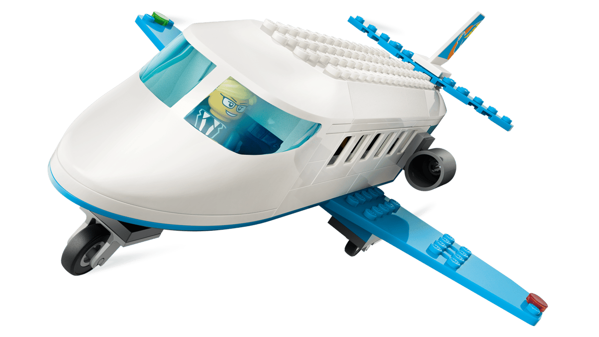 LEGO City Passenger Jet 118 Pieces 10 × 27 × 20 cm Multicolour