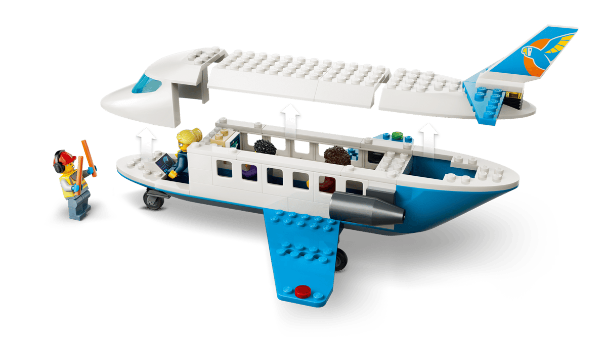 LEGO City Passenger Jet 118 Pieces 10 × 27 × 20 cm Multicolour