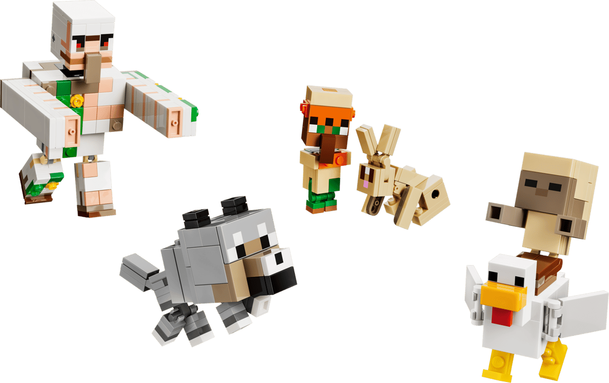 LEGO Minecraft Chicken Jockey Desert Attack 428 Pieces Multicolour