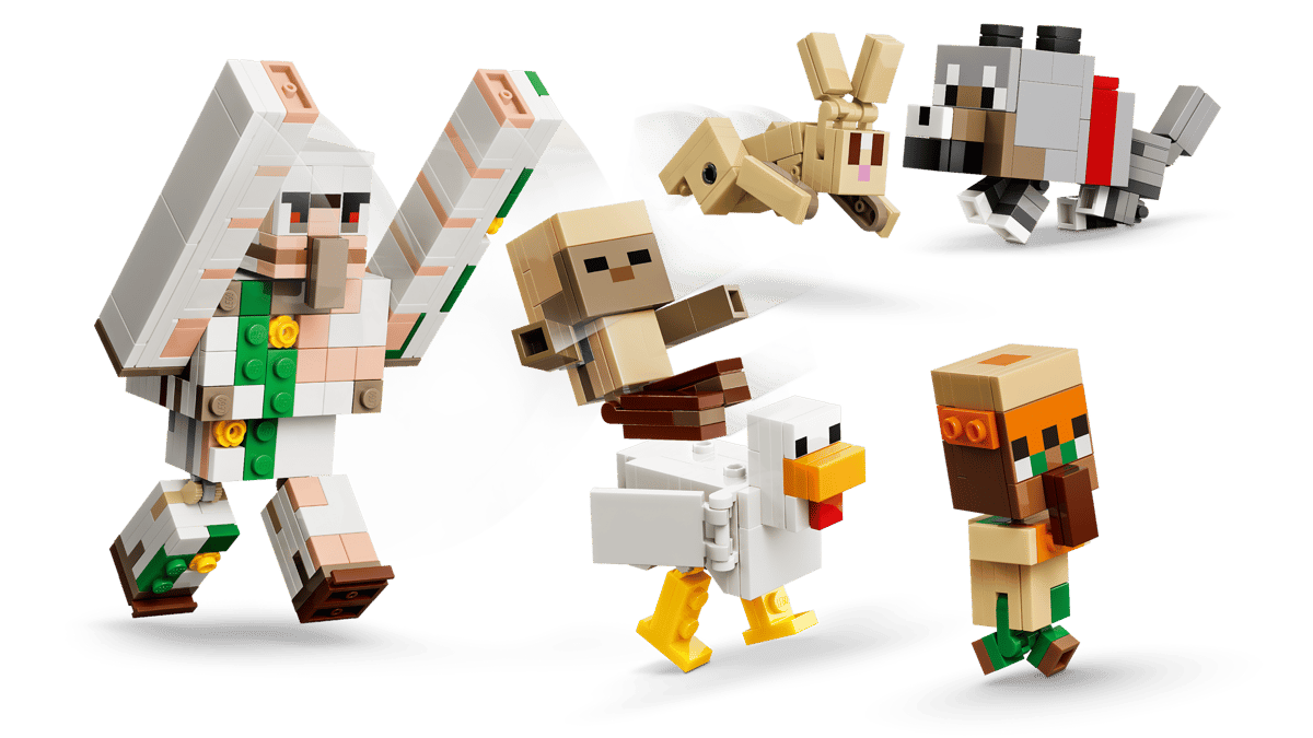 LEGO Minecraft Chicken Jockey Desert Attack 428 Pieces Multicolour