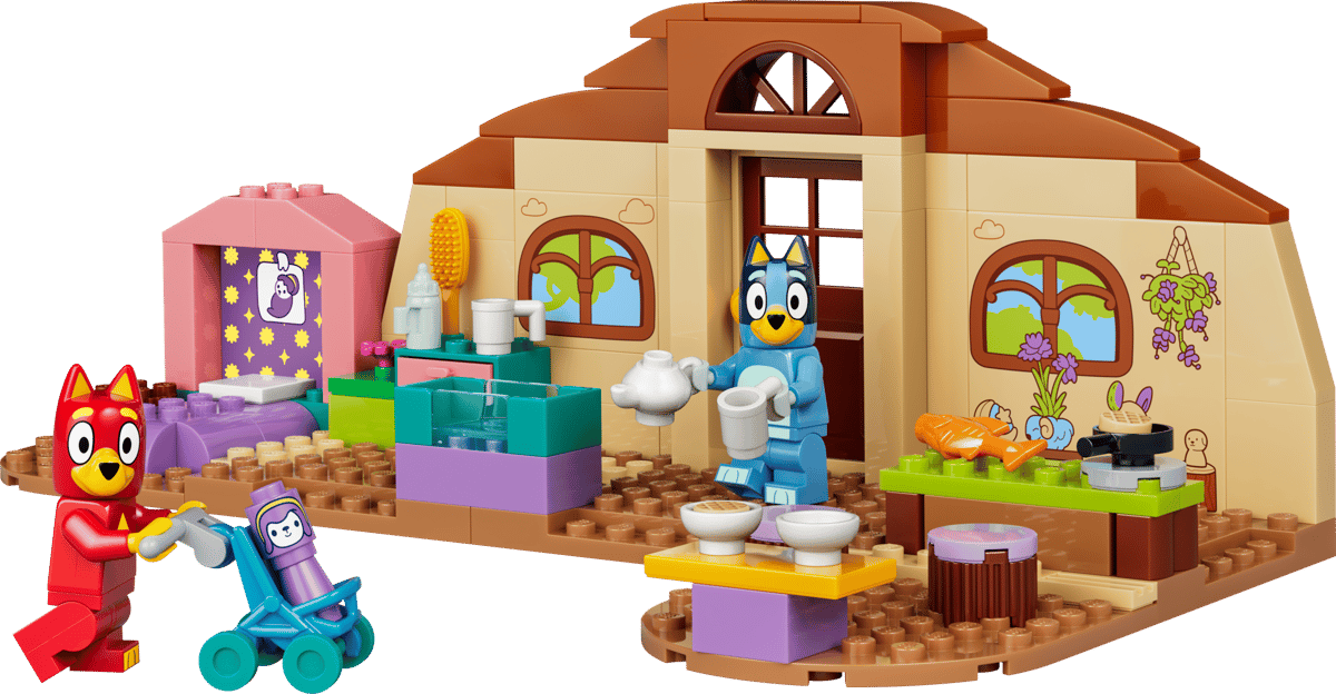 LEGO Bluey School with Rusty and Bluey 106 Pieces 8 × 25 × 12 cm Multicolour
