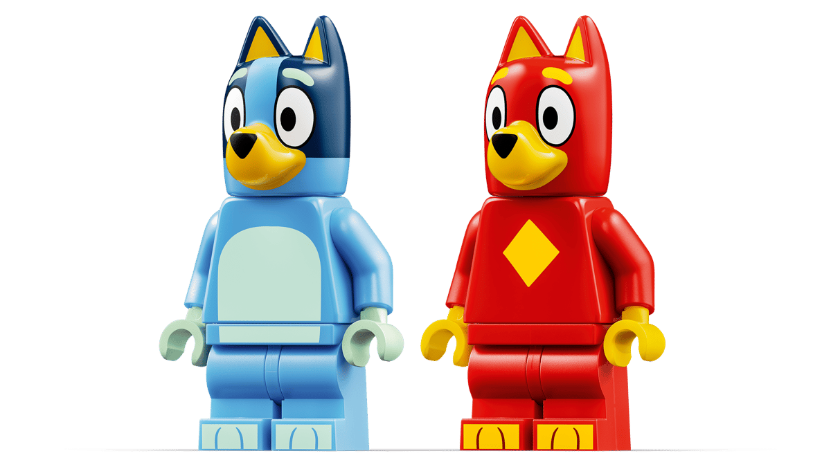LEGO Bluey School with Rusty and Bluey 106 Pieces 8 × 25 × 12 cm Multicolour