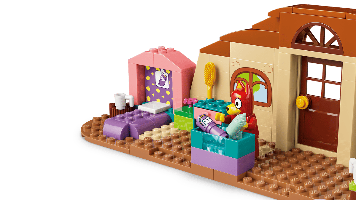 LEGO Bluey School with Rusty and Bluey 106 Pieces 8 × 25 × 12 cm Multicolour