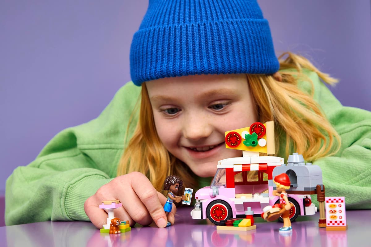 LEGO Friends Pizza Truck 190 Pieces 9 × 12 × 7 cm Multicolour