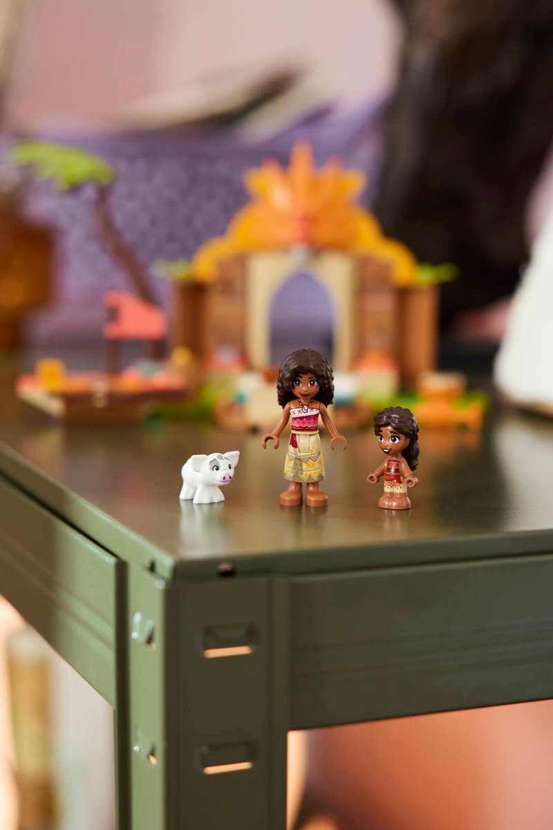 LEGO Disney Moana Village House & Boat 85 Pieces 11 × 6 × 3 cm Multicolour