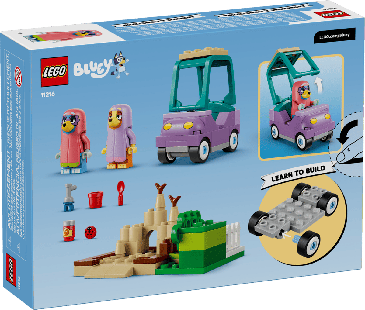 LEGO Bluey Grannies with Bingo and Bluey 80 Pieces 6 × 21 × 7 cm Multicolour