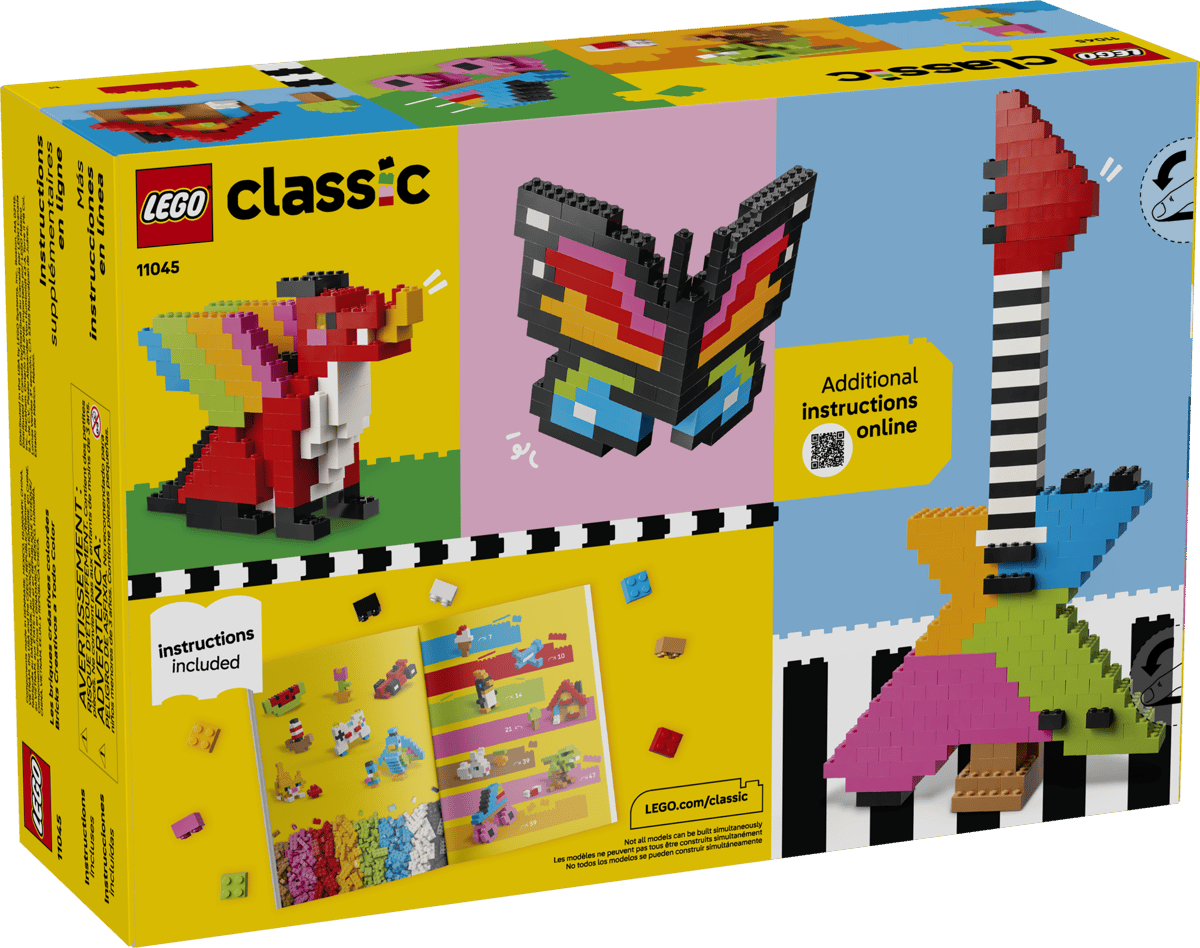 LEGO Classic Creative Colorful Bricks 820 Pieces Multicolour