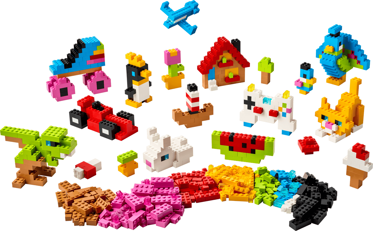LEGO Classic Creative Colorful Bricks 820 Pieces Multicolour