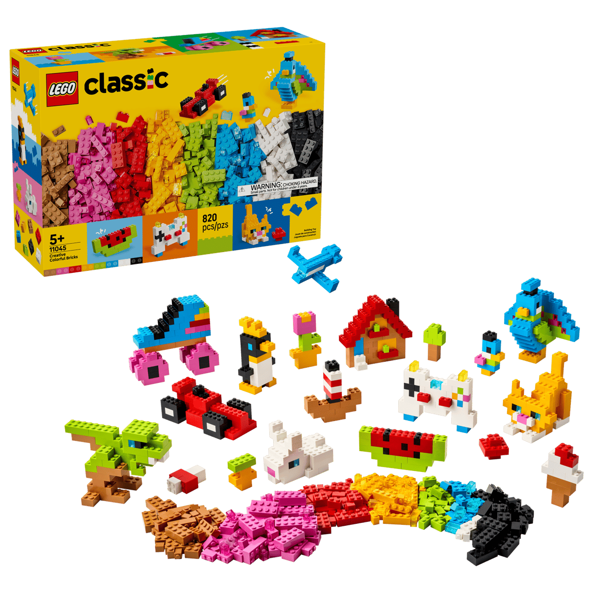 LEGO Classic Creative Colorful Bricks 820 Pieces Multicolour