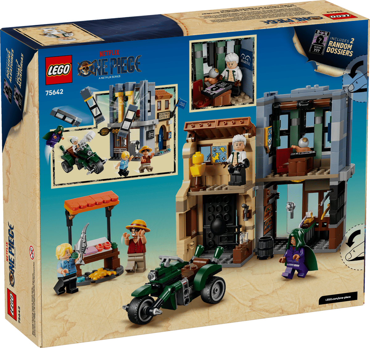 LEGO ONE PIECE Showdown with Captain Smoker 547 Pieces 9Y+ – Multicolor