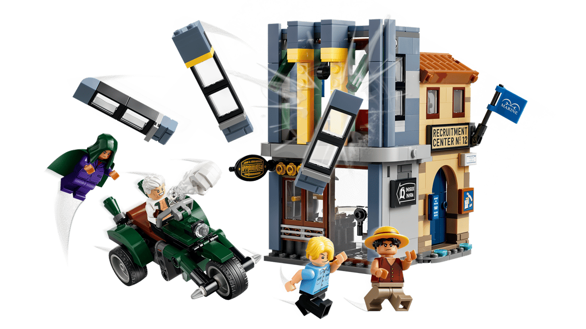 LEGO ONE PIECE Showdown with Captain Smoker 547 Pieces 9Y+ – Multicolor
