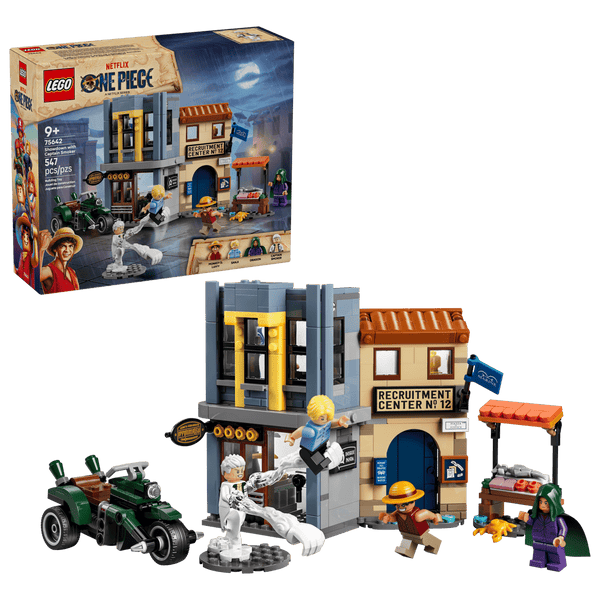 LEGO ONE PIECE Showdown with Captain Smoker 547 Pieces 9Y+ – Multicolor