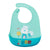 Hopop Easy Clean Crumb Food Catcher Silicone Bib - Assorted Print