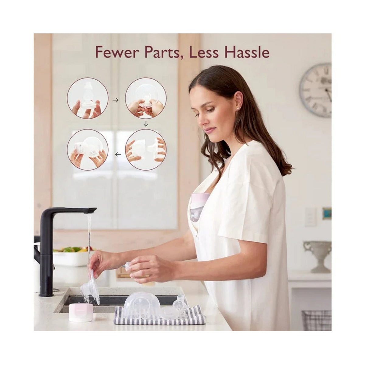Momcozy Wearable Breast Pump S12 Pro - Pink