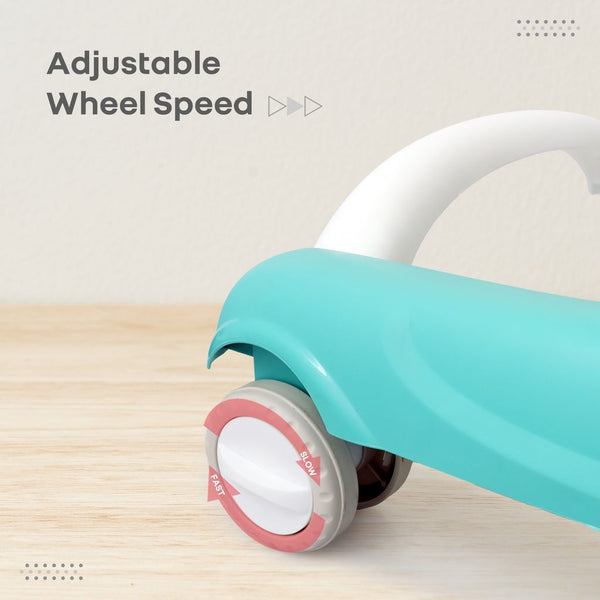 R for Rabbit Baby Walker Little Feet Sportz - Green Yellow