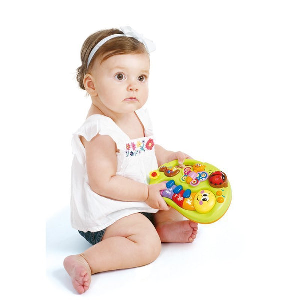 Hola Smiley Face Fun Keyboard 18 x 5 x 12.5 cm Multicolor