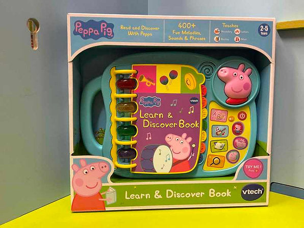Vtech Peppa Pig: Learn & Discover Book