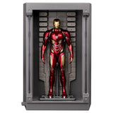 ZD Toys Marvel Infinity Saga Iron Man 4-Inch Iron Man Hall Of Amor Set-Mark 50