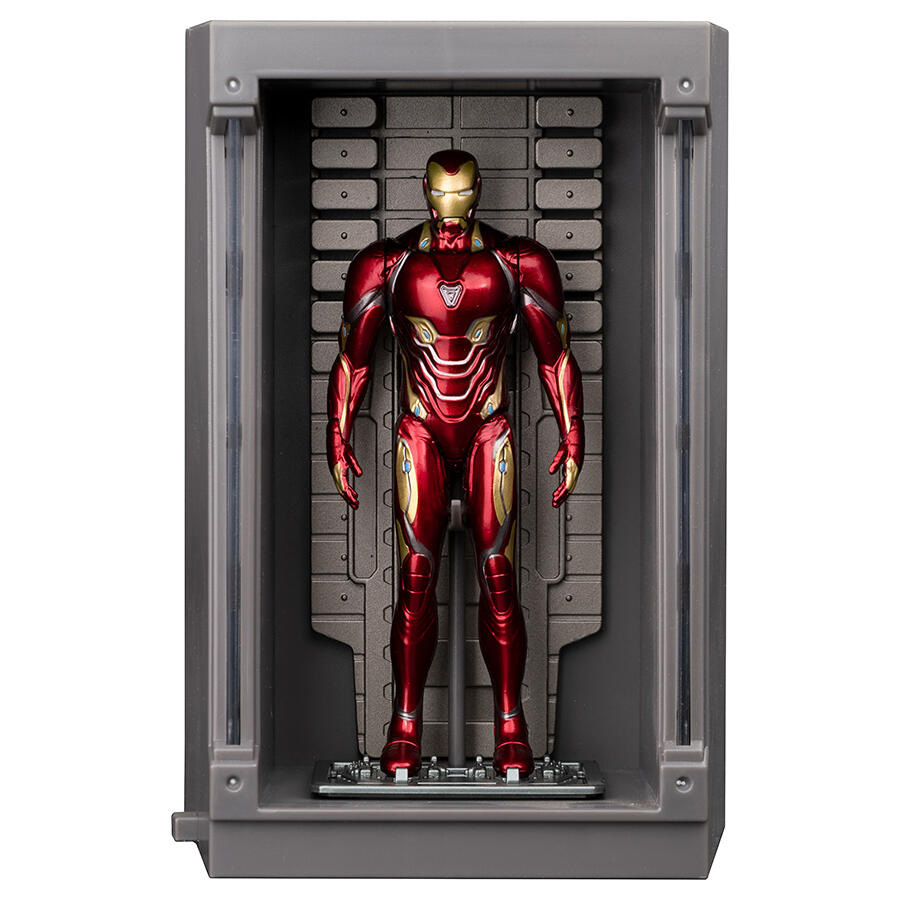 ZD Toys Marvel Infinity Saga Iron Man 4-Inch Iron Man Hall Of Amor Set-Mark 50