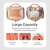 R For Rabbit Diaper Bag Caramello Pink