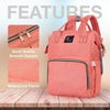 R For Rabbit Diaper Bag Caramello Pink